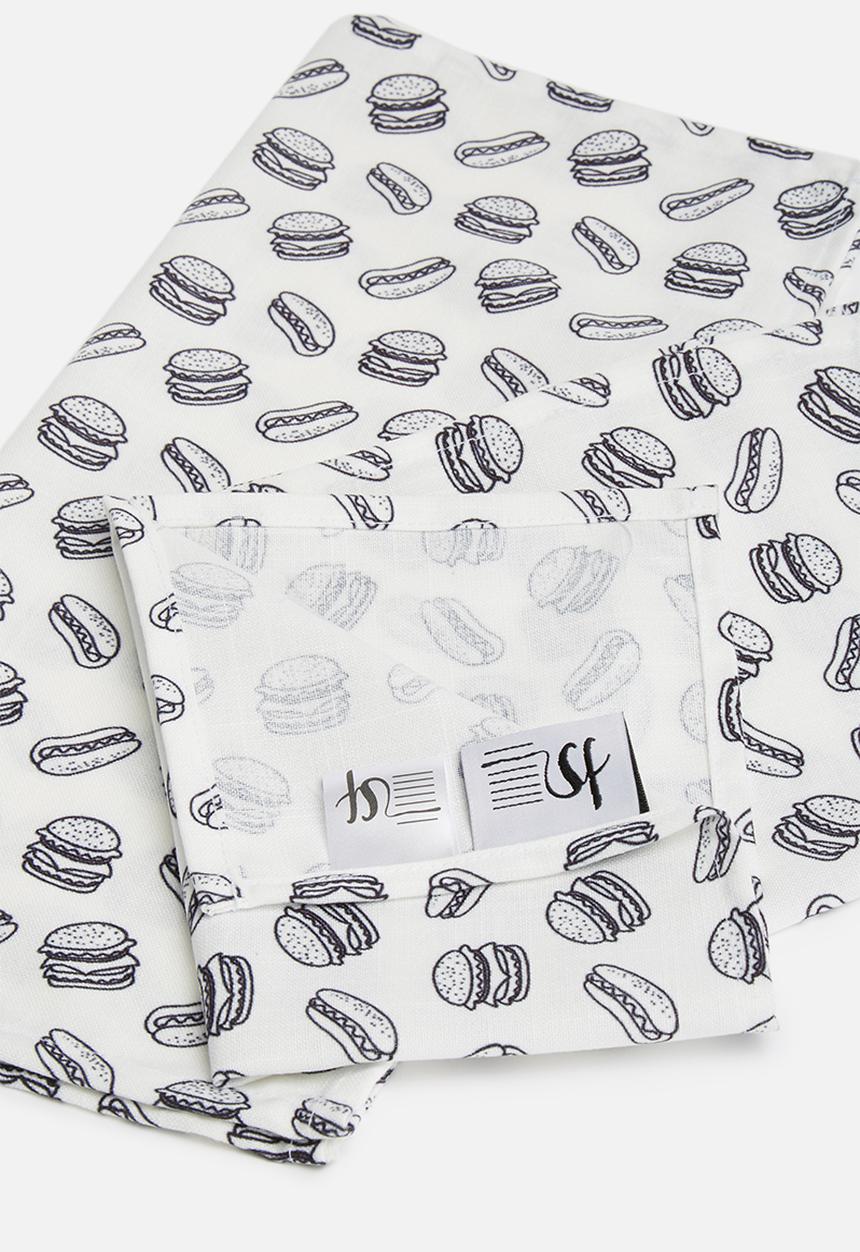 Sixth Floor - Hot dog napkin set of 2