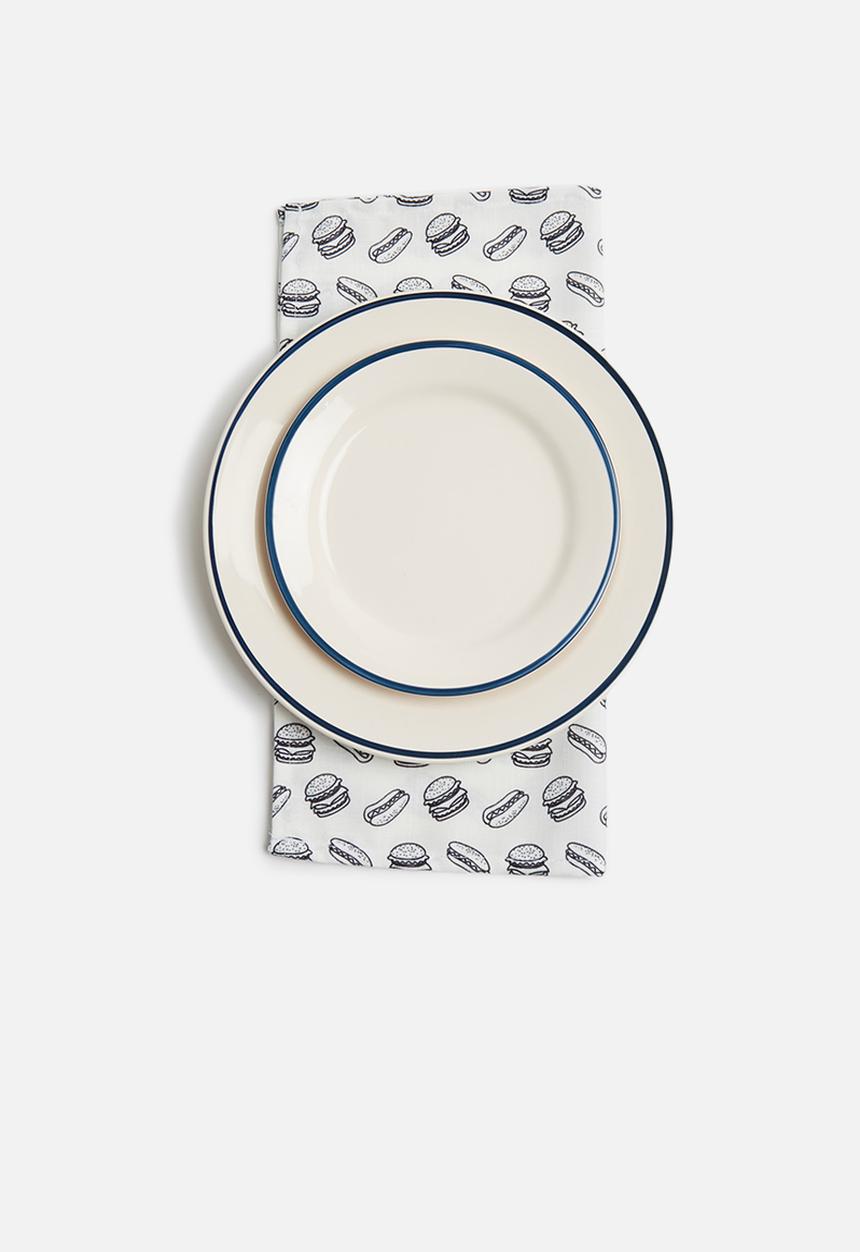Sixth Floor - Hot dog napkin set of 2