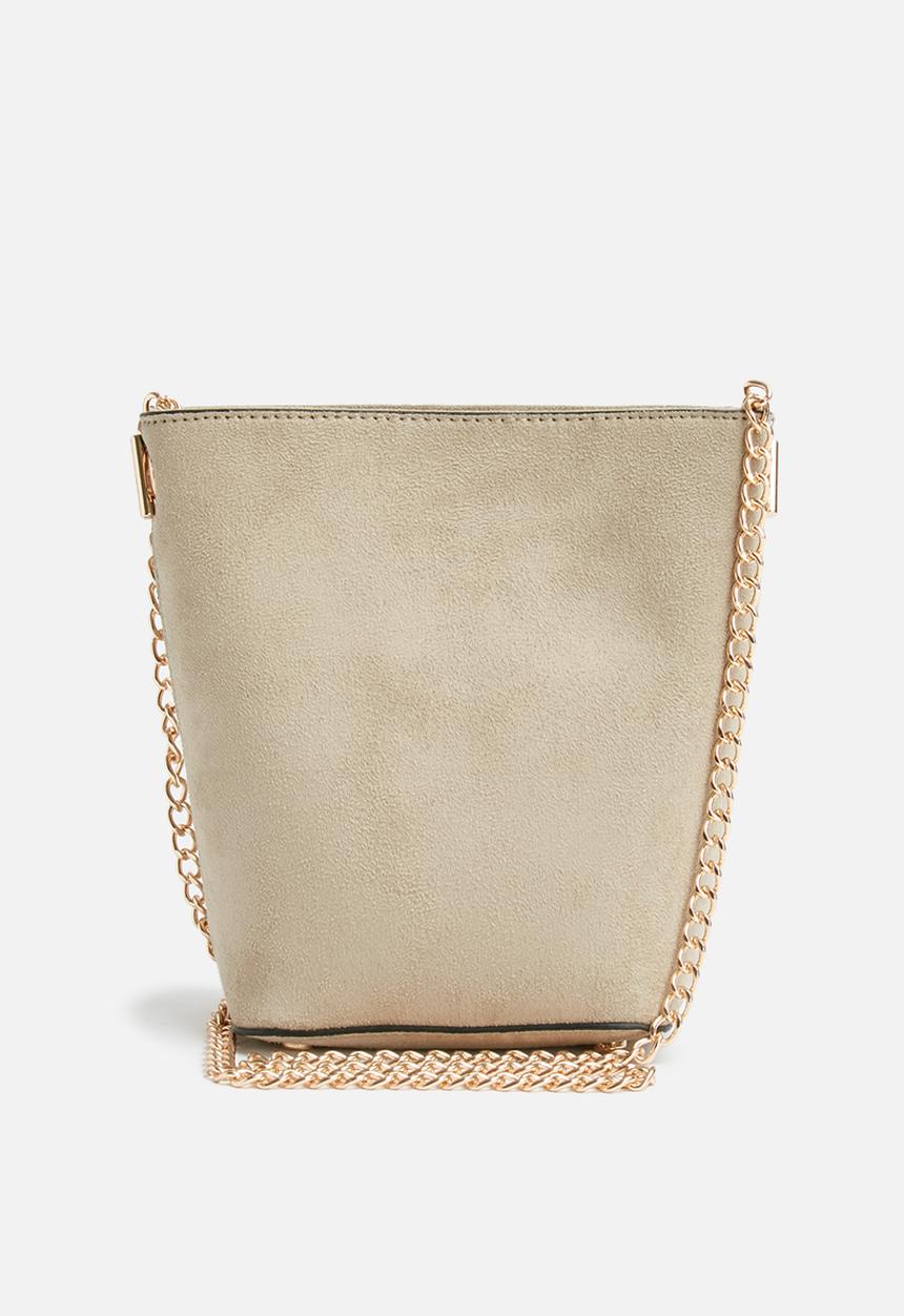 Mini bucket chain shoulder - stone
