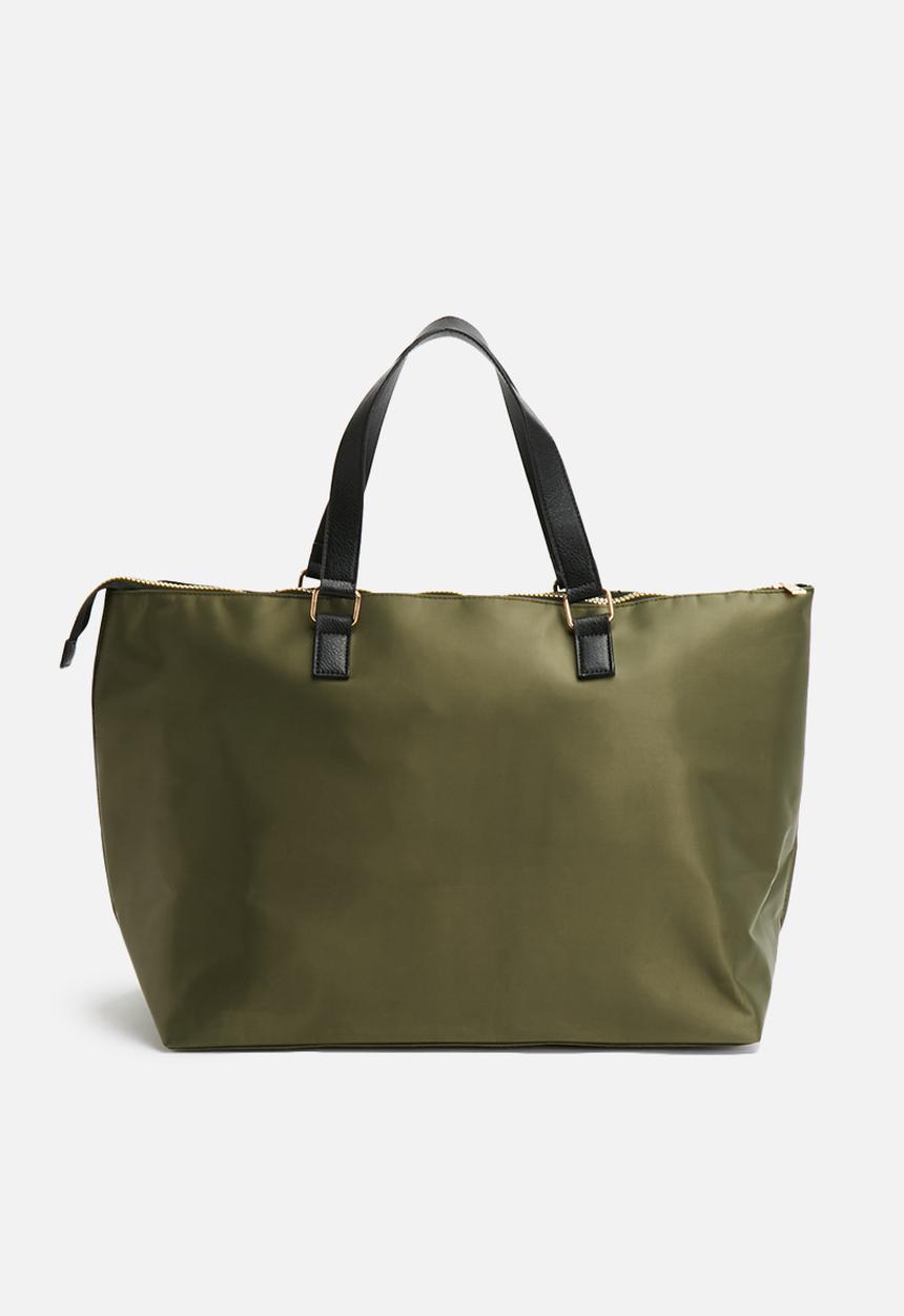 dailyfriday - 2 pack nylon and PU shopper