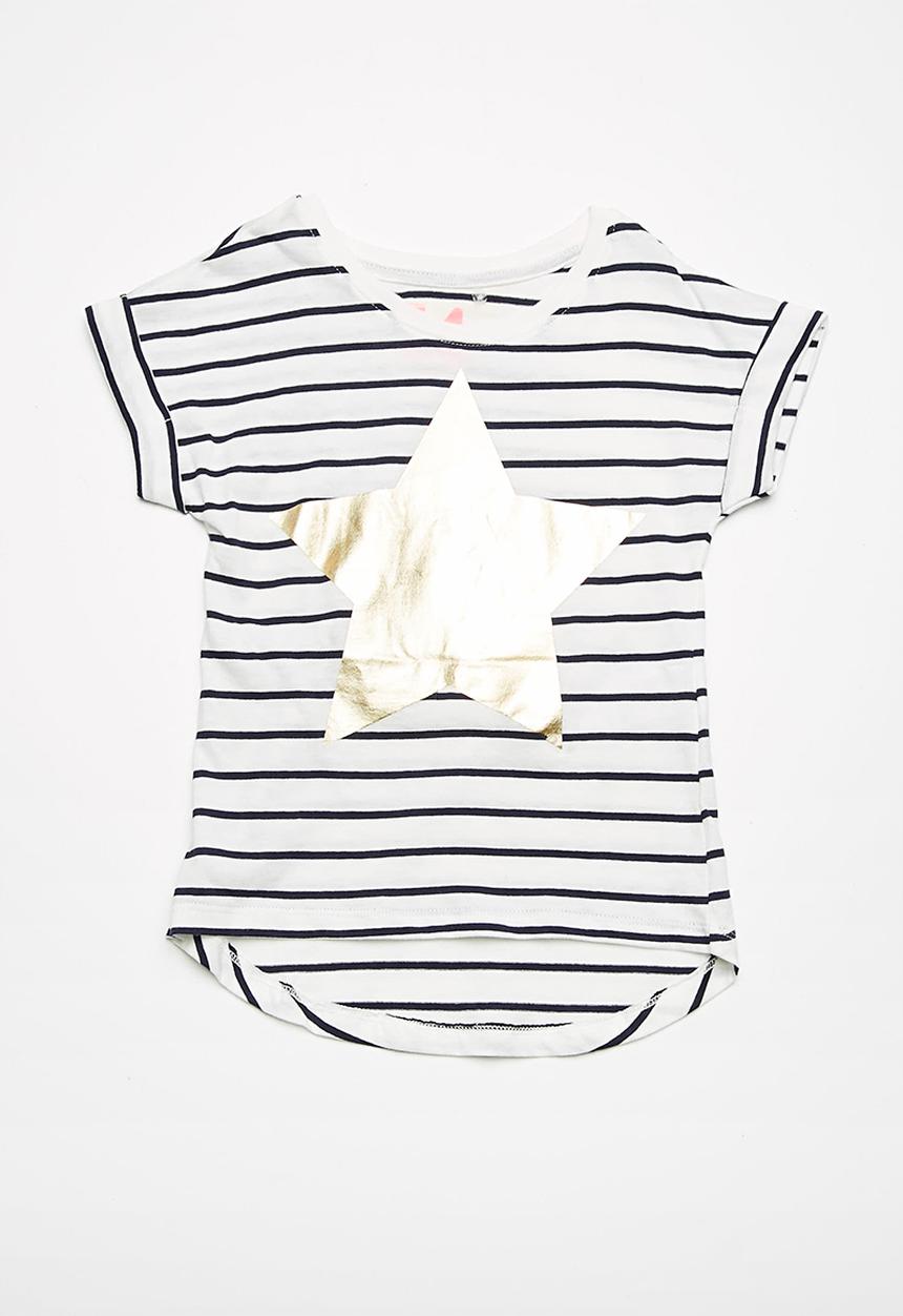 Cotton On - Kids penelope short sleeve roll up