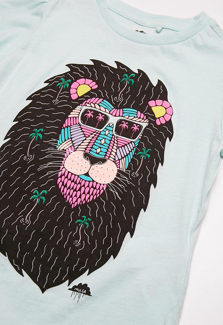 Cotton On - Kids max short sleeve tee - blue
