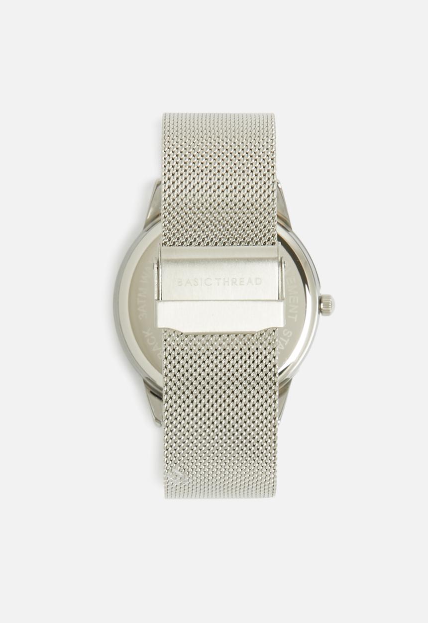 basicthread - Neil mesh strap watch