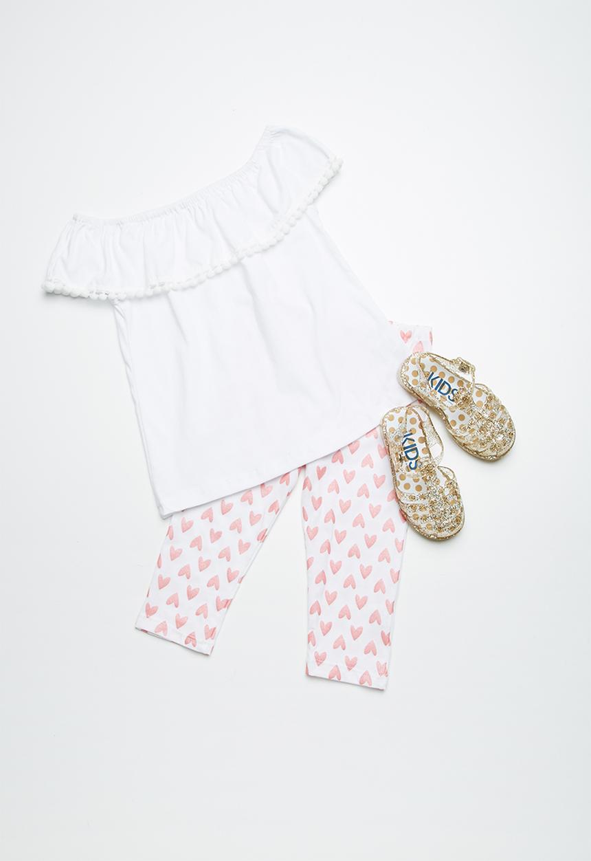 dailyfriday - Bardot ruffle top
