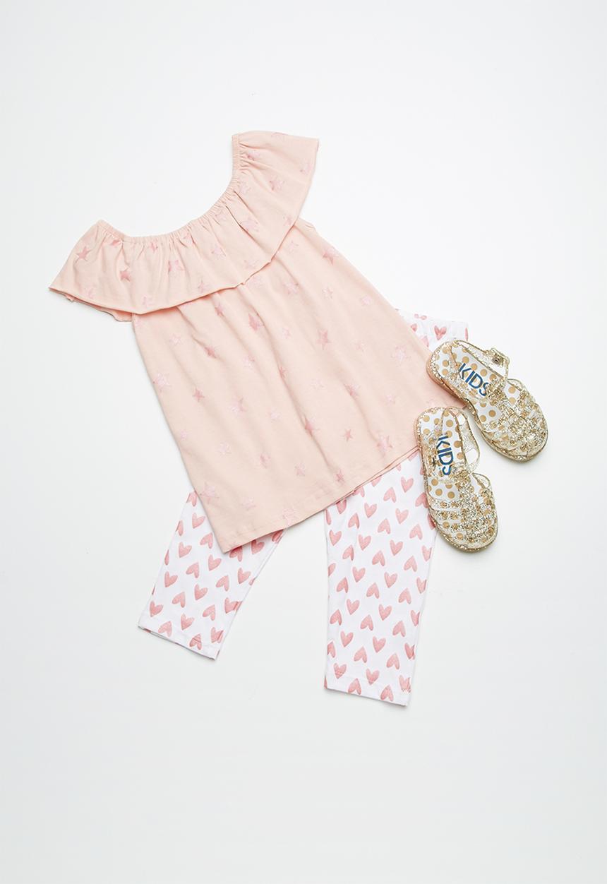 dailyfriday - Bardot ruffle top