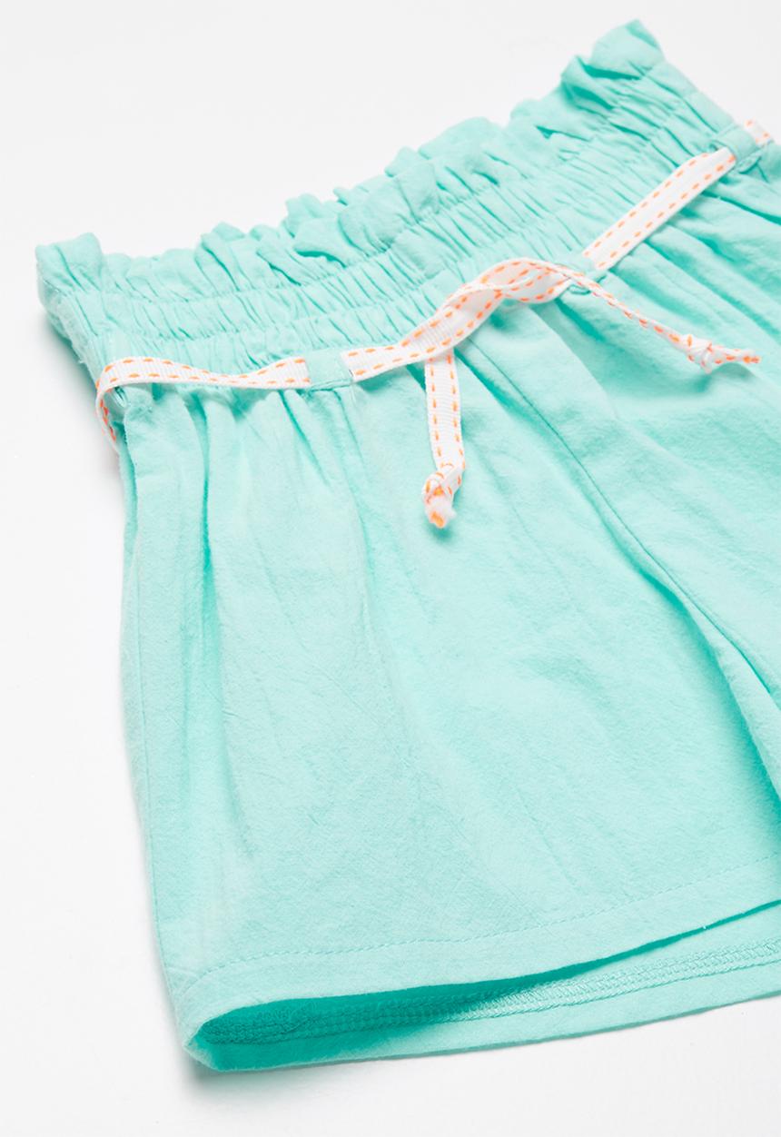 dailyfriday - Smocked waist shorts