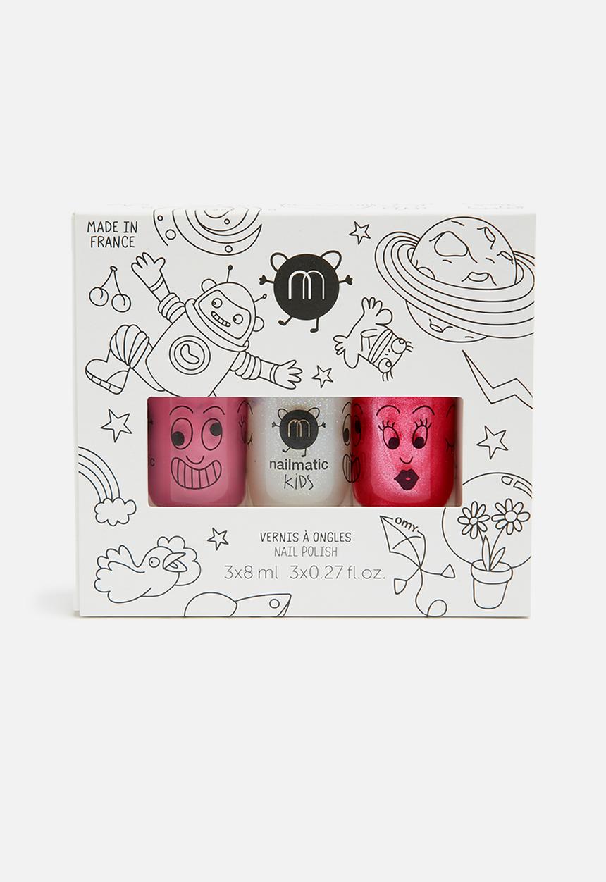 nailmatic - Kids Cosmos 3 pack water based nail polish