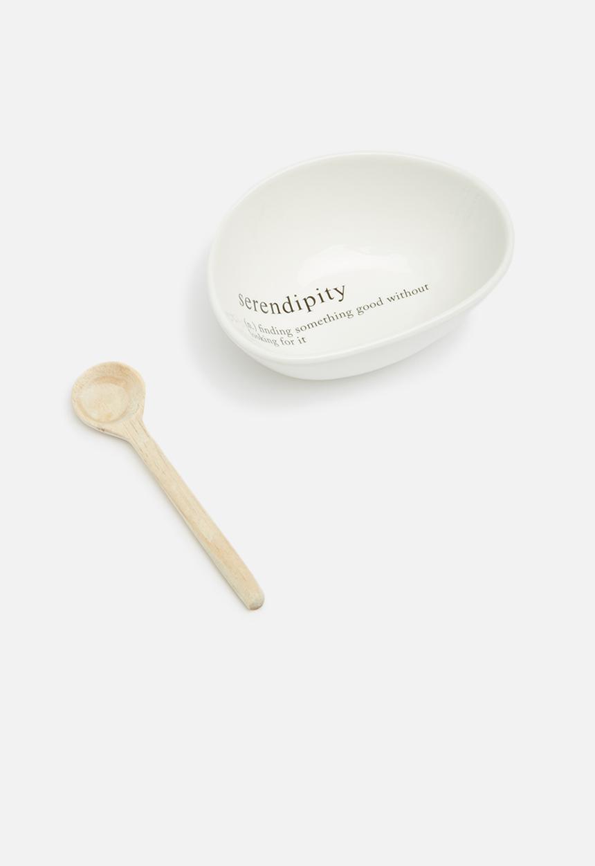 Love Milo - Serendipity bowl & wooden spoon