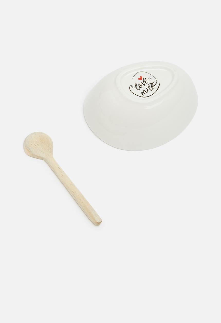 Love Milo - Serendipity bowl & wooden spoon