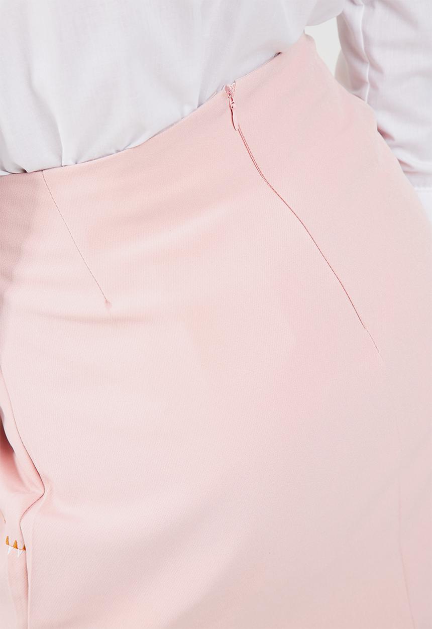dailyfriday - Embroidered mini skirt