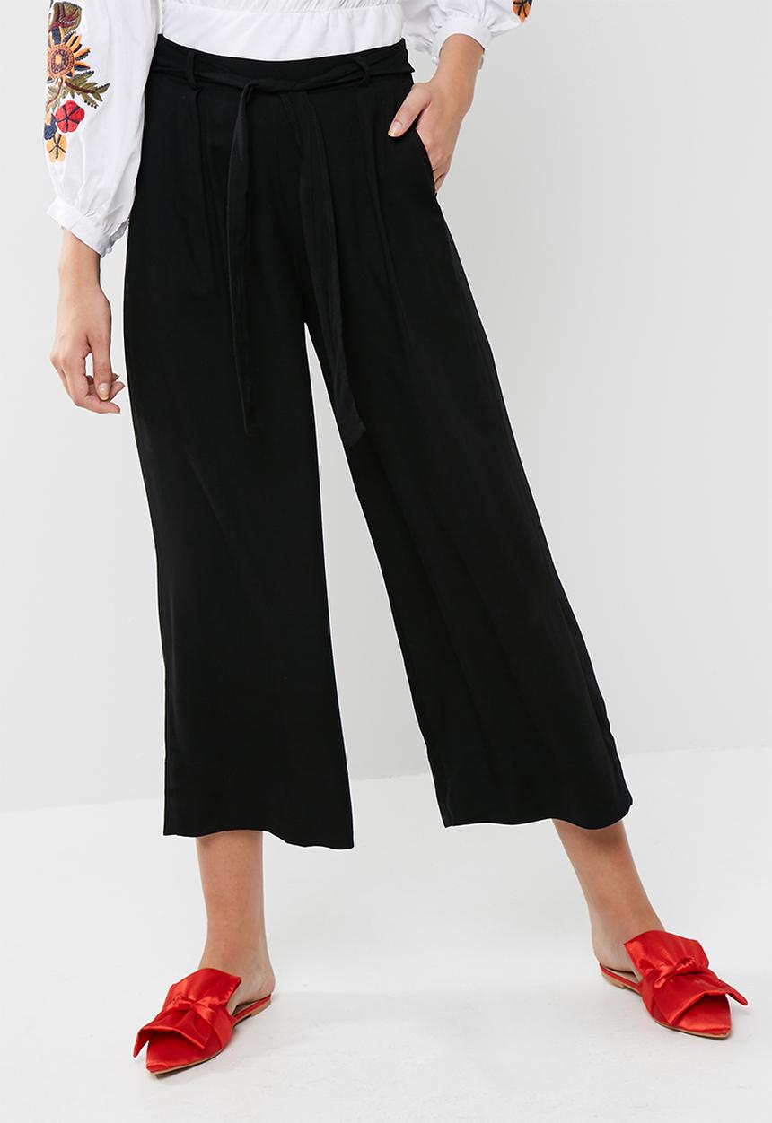 dailyfriday - Black culotte pant
