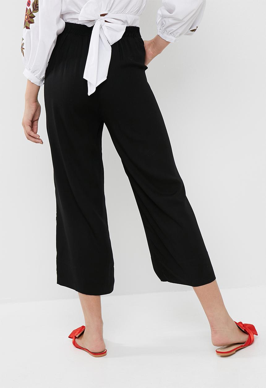 dailyfriday - Black culotte pant