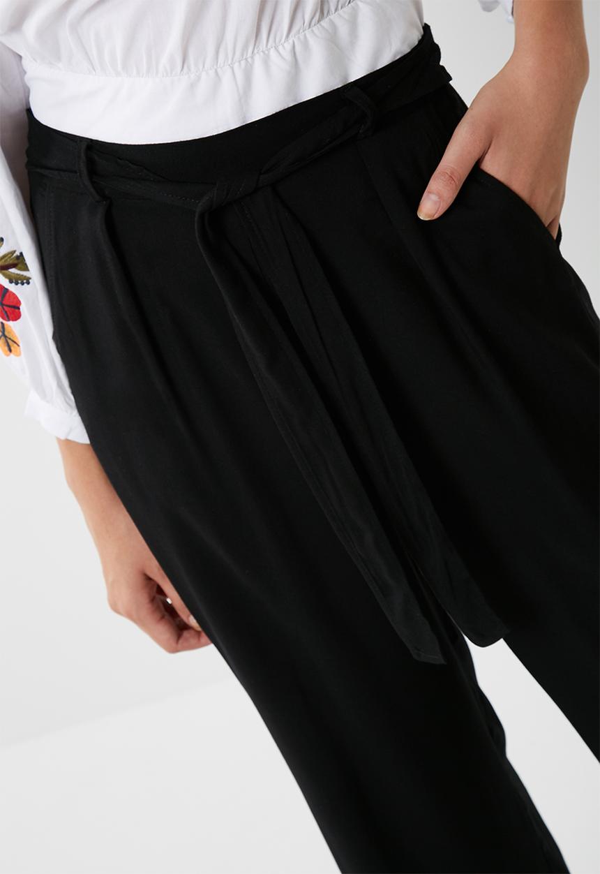dailyfriday - Black culotte pant