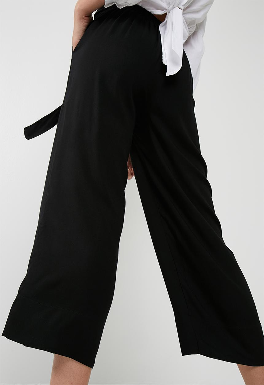 dailyfriday - Black culotte pant