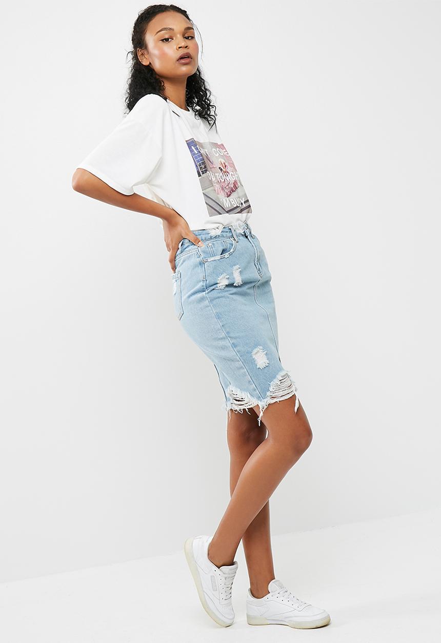 Missguided - Barbie x Missguided printed 'I'm busy' tee