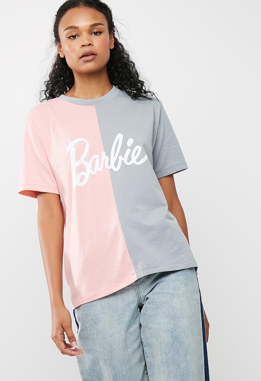 Missguided - Barbie x Missguided spliced 'barbie' tee