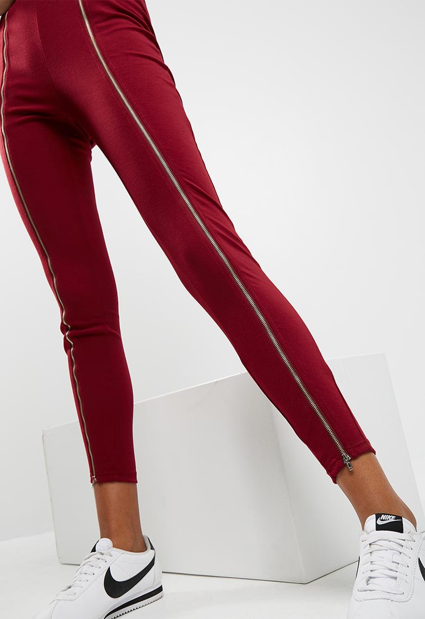 Missguided - Zip thru leggings