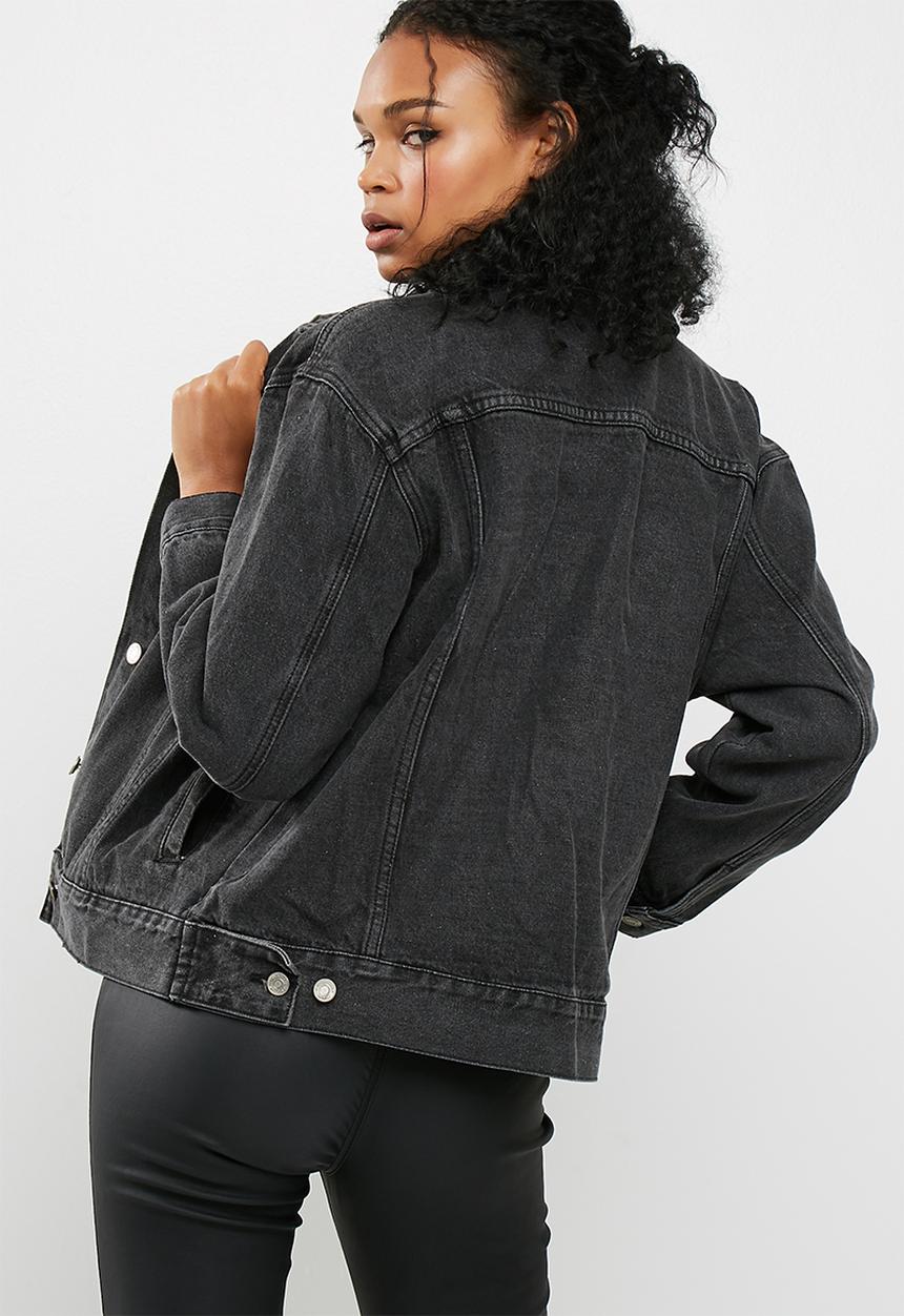 Missguided - Oversized denim jacket
