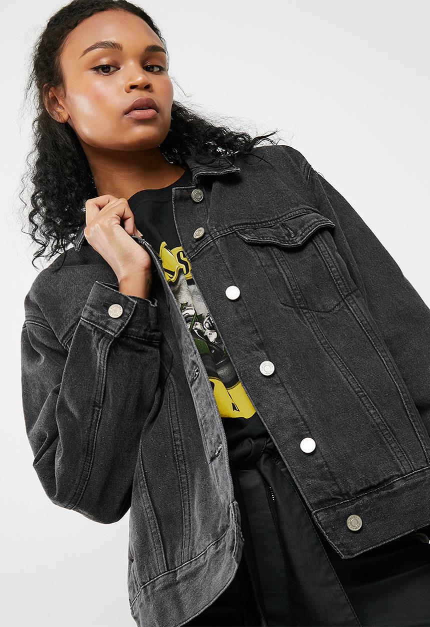 Missguided - Oversized denim jacket