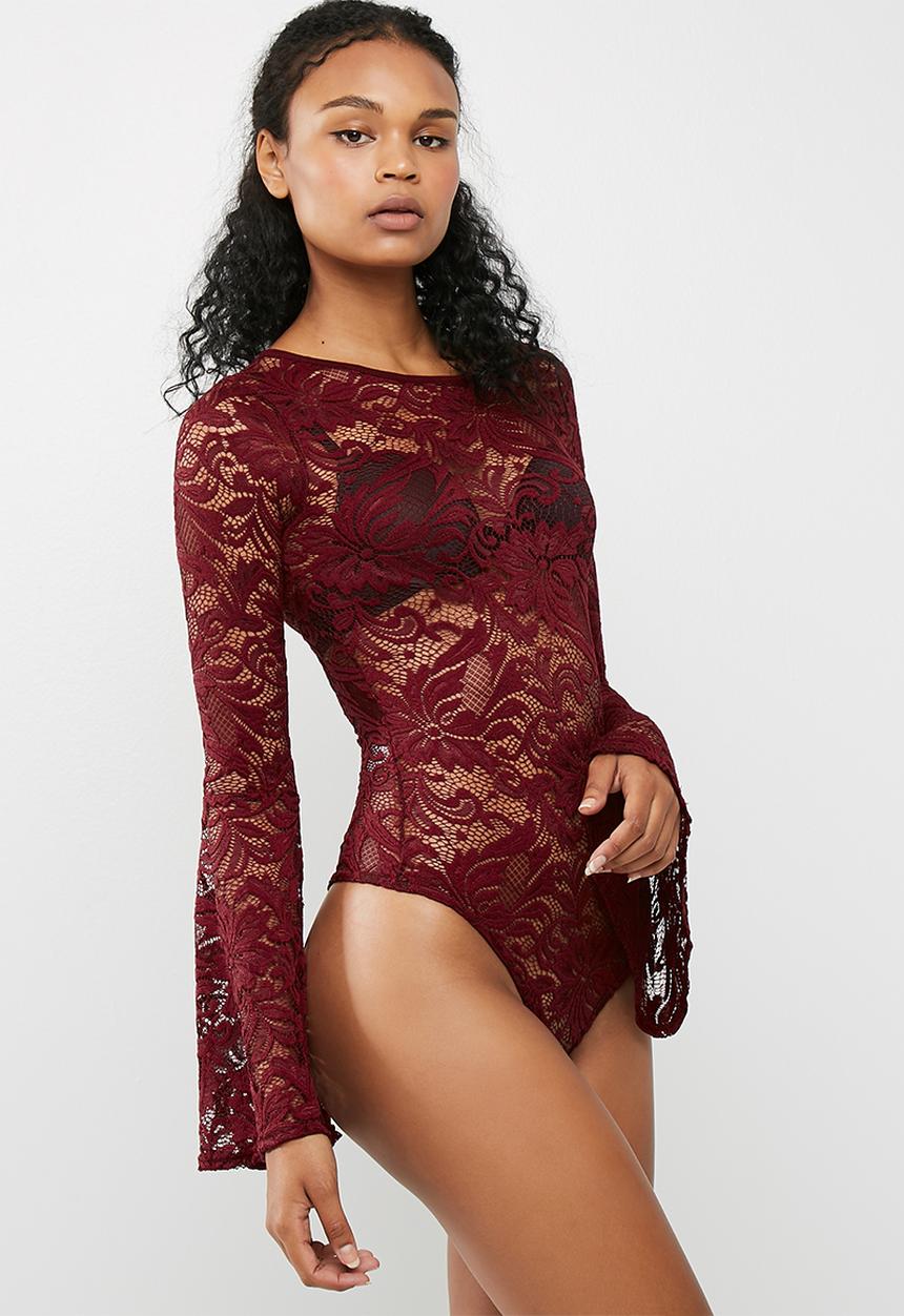Missguided - Lace bodysuit