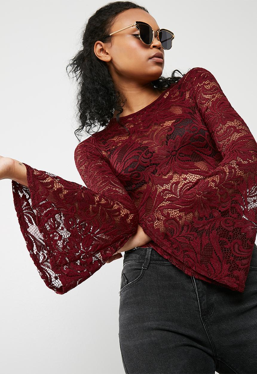 Missguided - Lace bodysuit