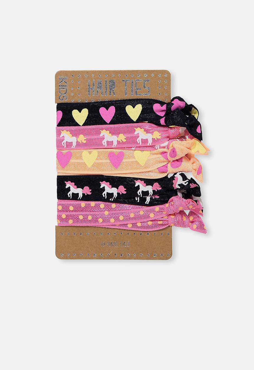 Cotton On - Kids knot messy hairties