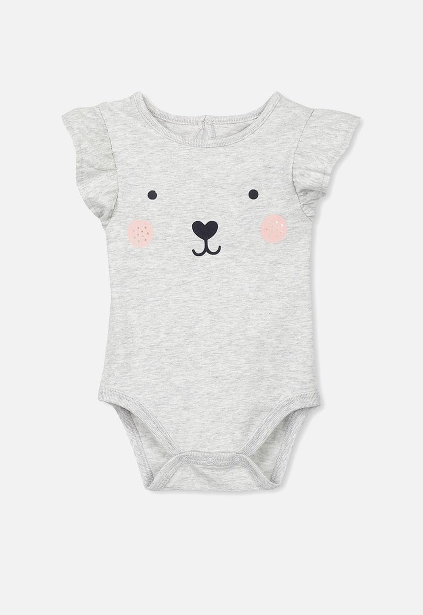 Cotton On - Baby mini flutter bubbysuit