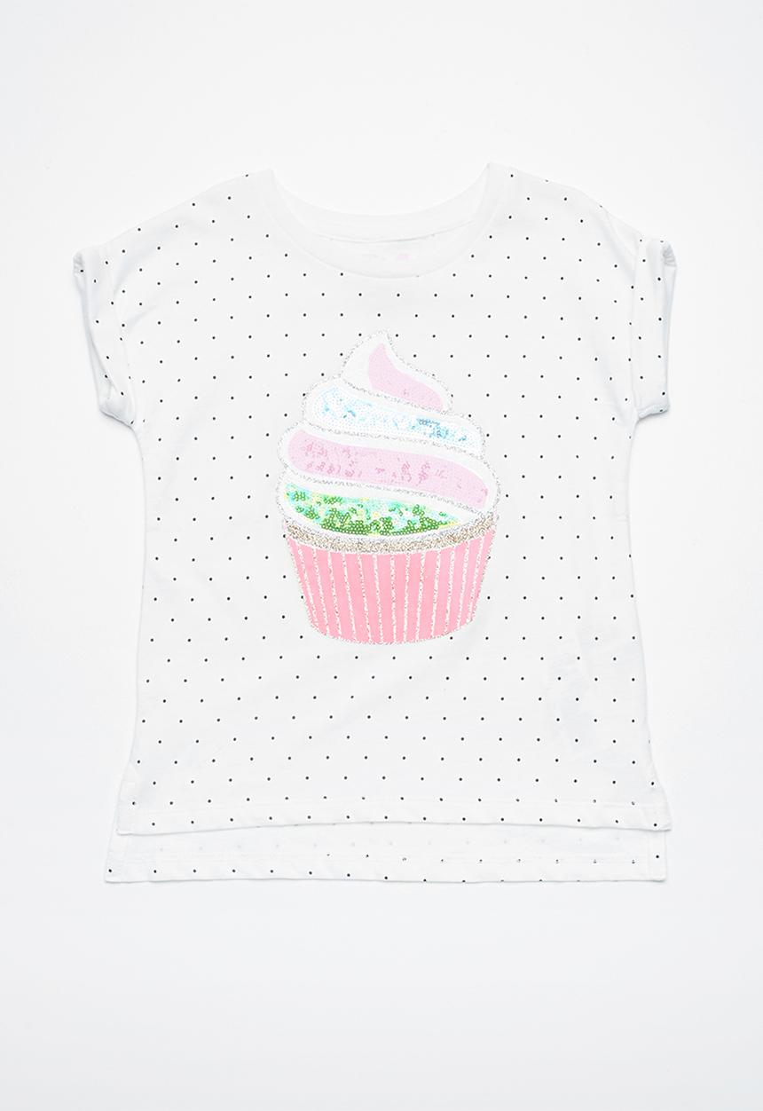 Cotton On - Kids anna ss stepped hem tee