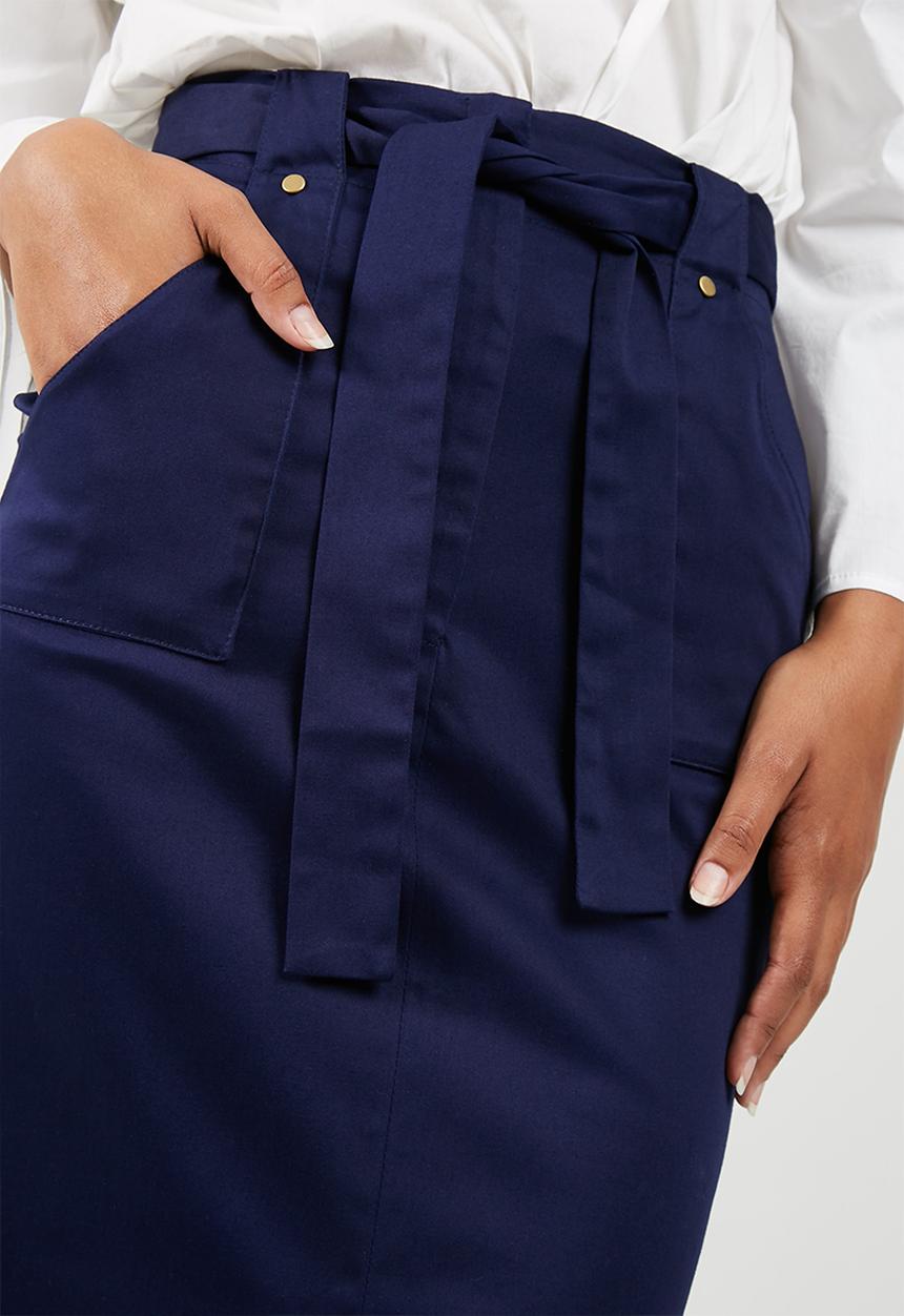 dailyfriday - Pencil skirt with belt 