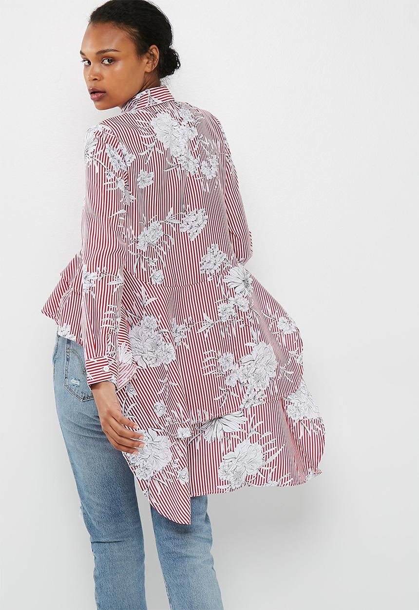 dailyfriday - Dip hem shirt