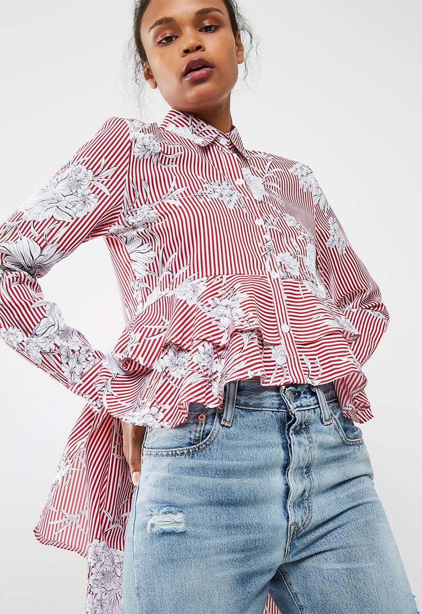 dailyfriday - Dip hem shirt