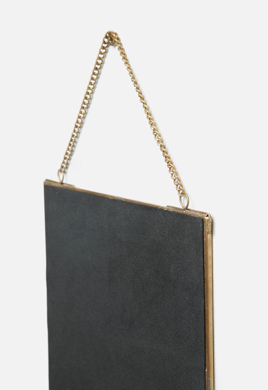 Sarah Jane - Brass mirror - gold