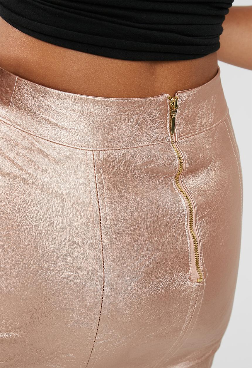 dailyfriday - PU mini skirt 