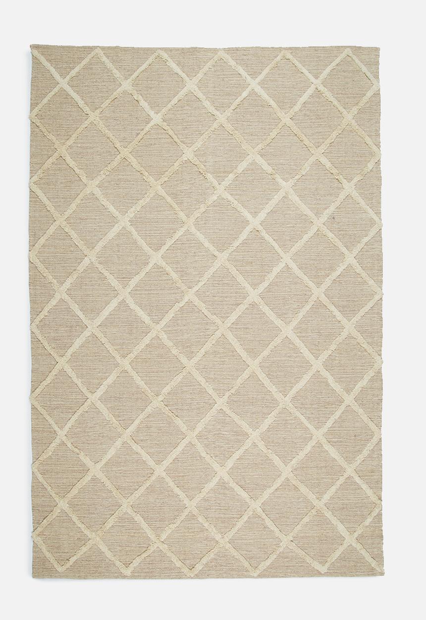 Sixth Floor - Waffle rug - beige
