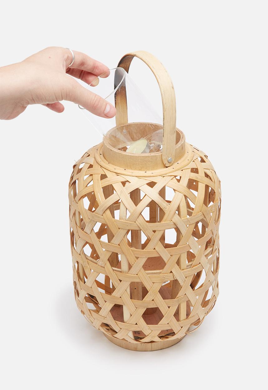 Sarah Jane - Bamboo lantern set of 2