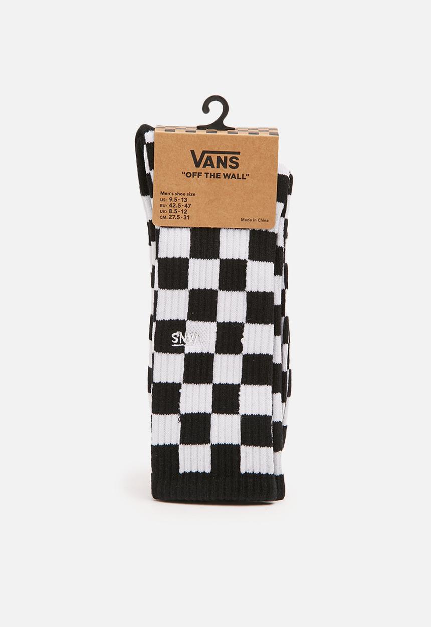 Vans - Checkerboard crew socks