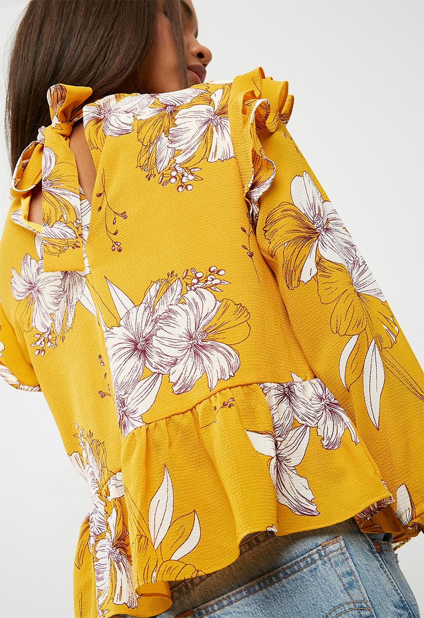 dailyfriday - Chiffon ruffle blouse
