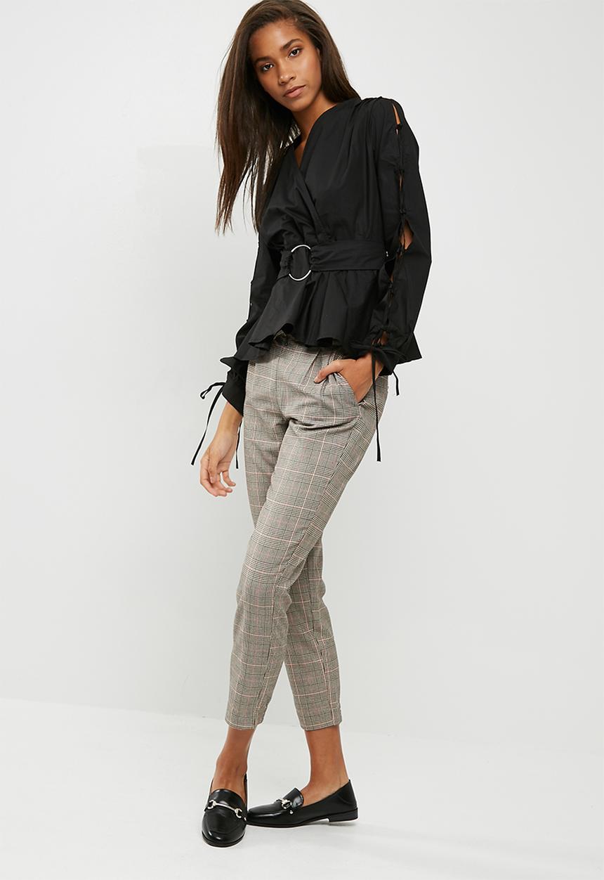 dailyfriday - Poplin blouse with ring detail 