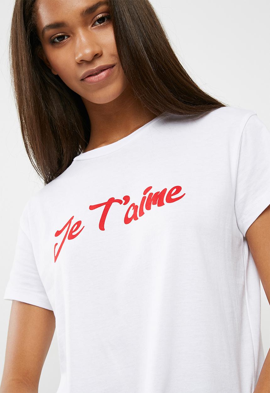 dailyfriday - Je t'aime tee
