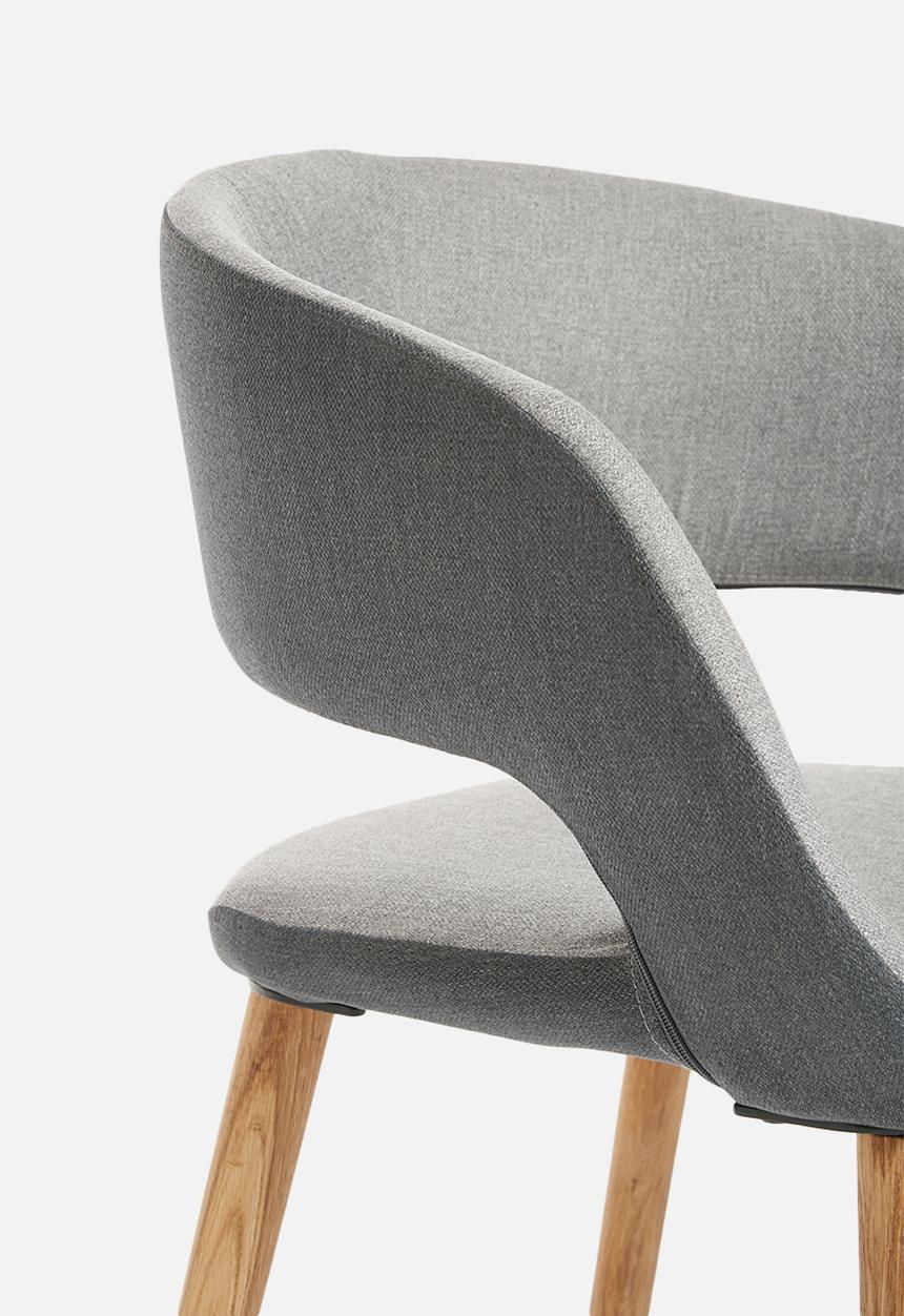 Sixth Floor - Grace dining chair - light grey