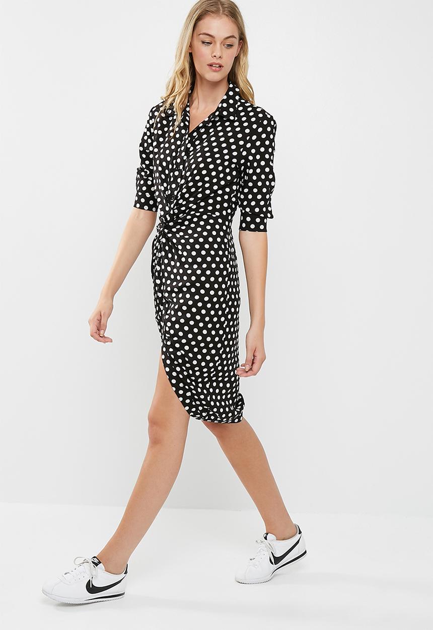dailyfriday - Knot shirt dress