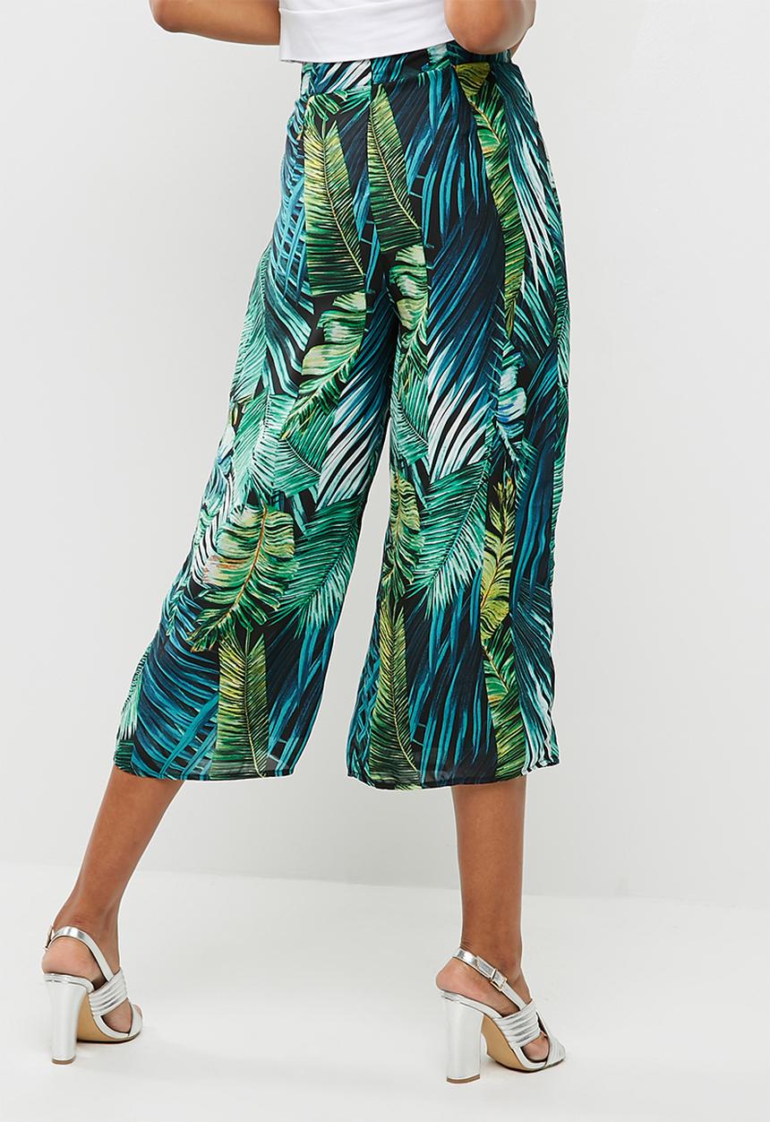 Missguided - Palm print cullottes