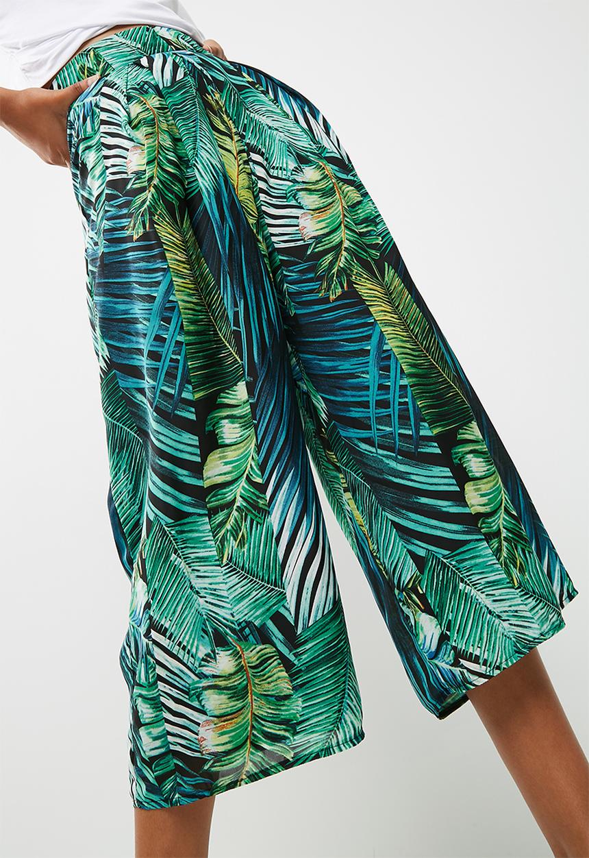 Missguided - Palm print cullottes