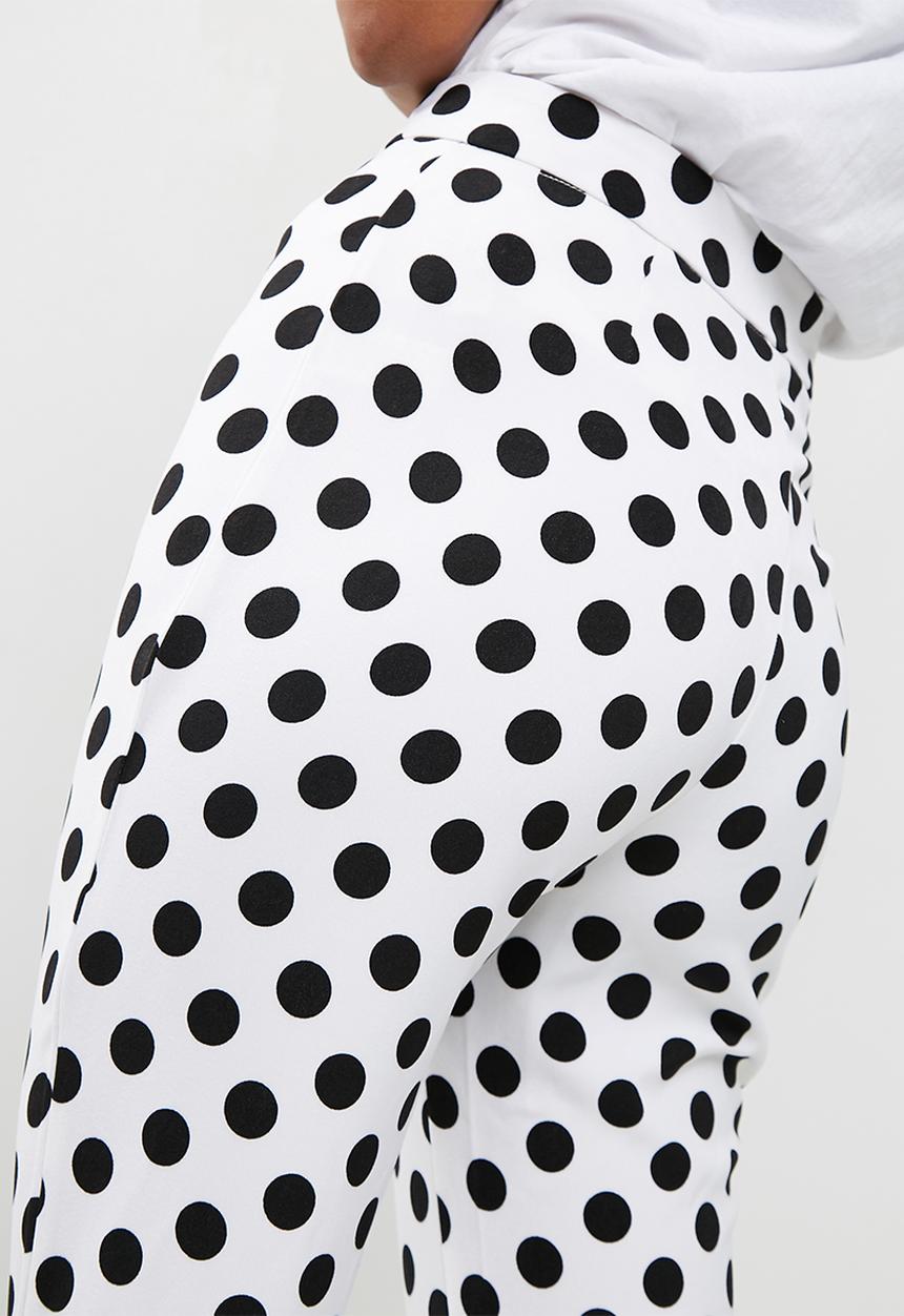 Missguided - Polka dot cigarette trouser