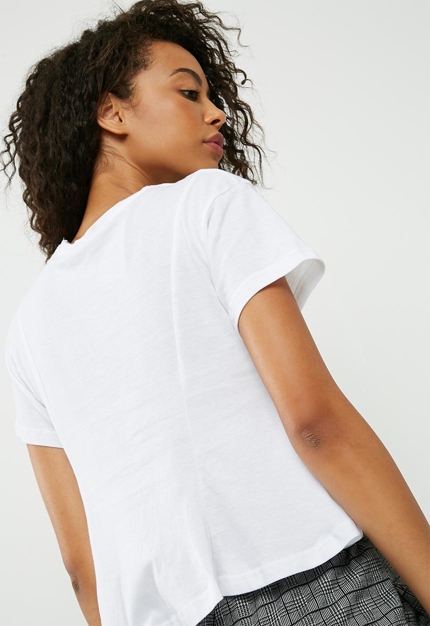 dailyfriday - Peplum corset tee
