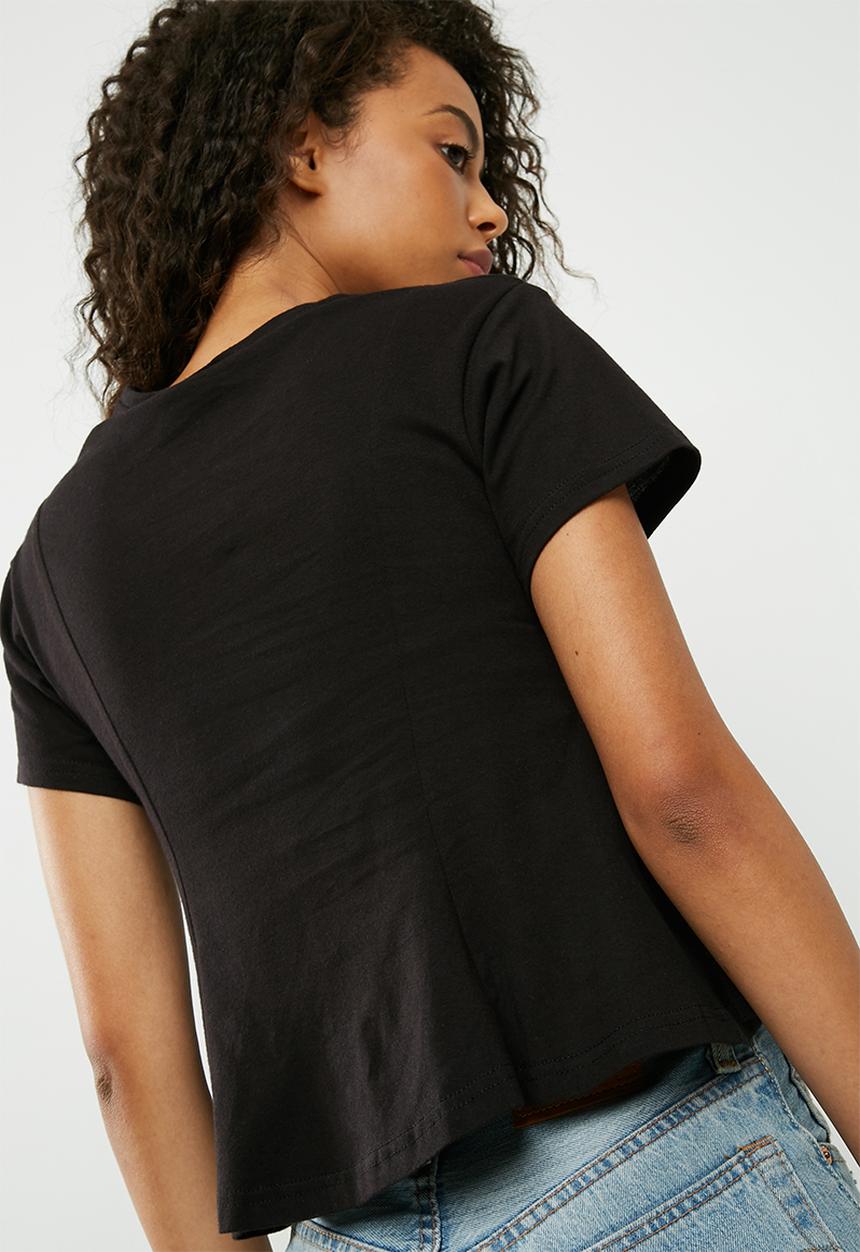 dailyfriday - Peplum corset tee