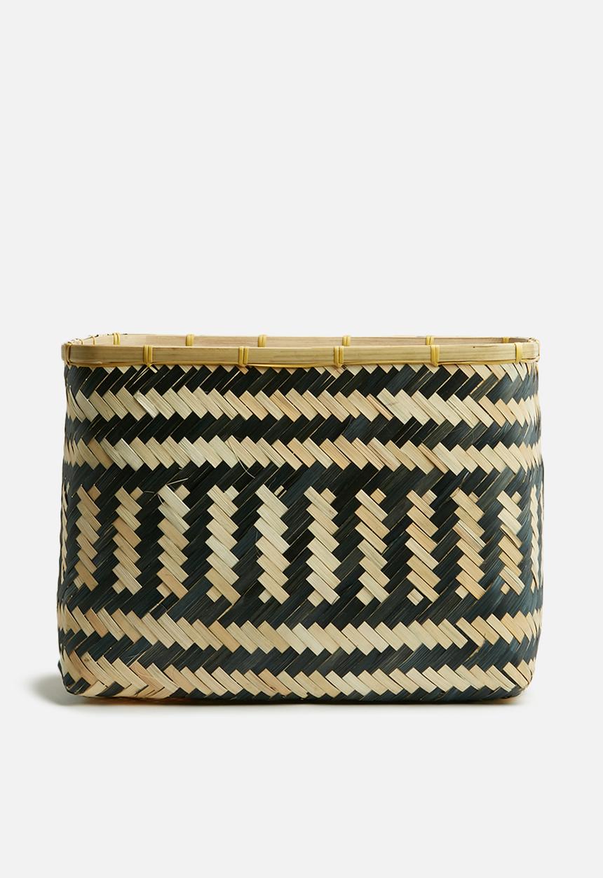 Sixth Floor - Large tango bamboo basket