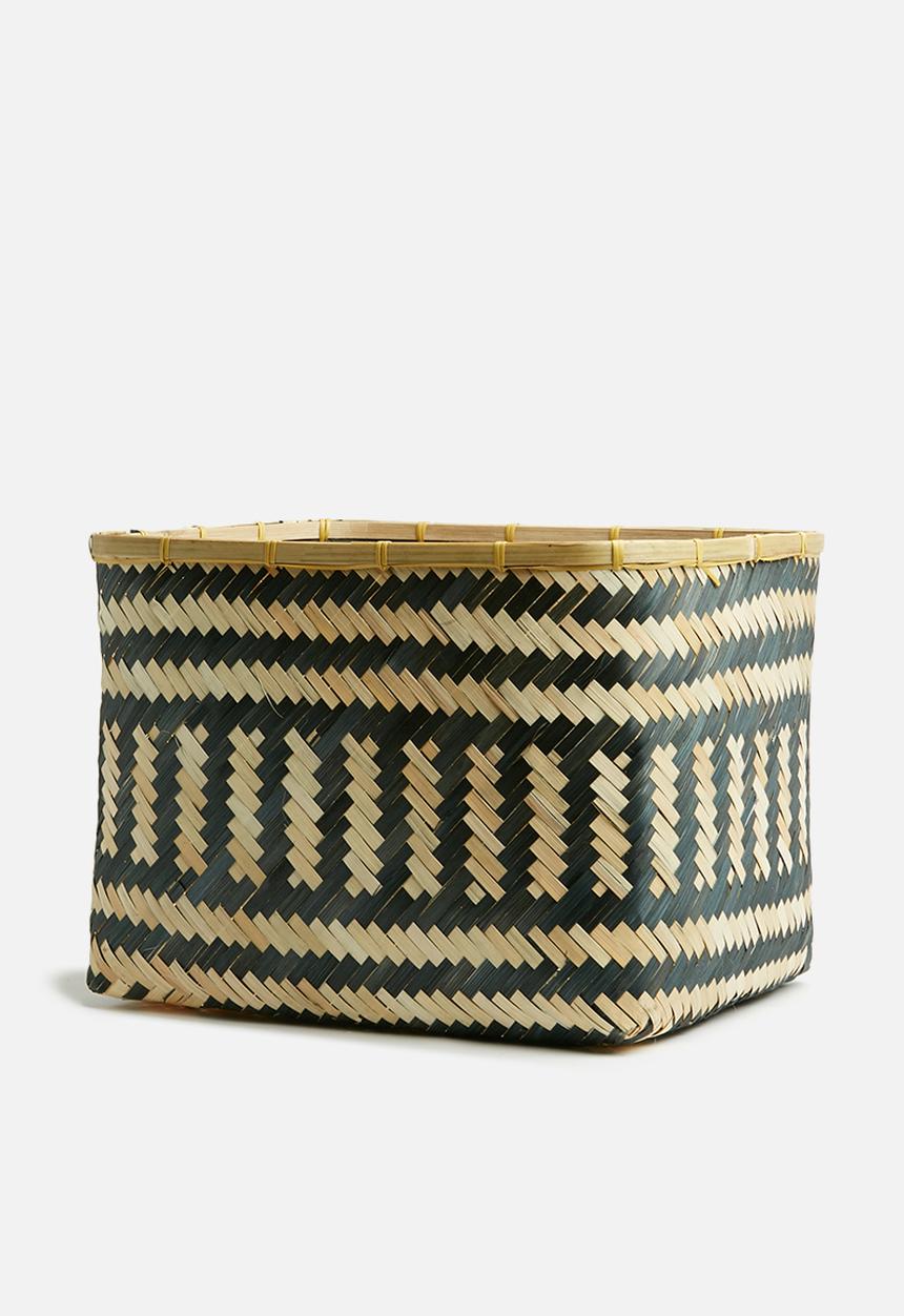 Sixth Floor - Large tango bamboo basket