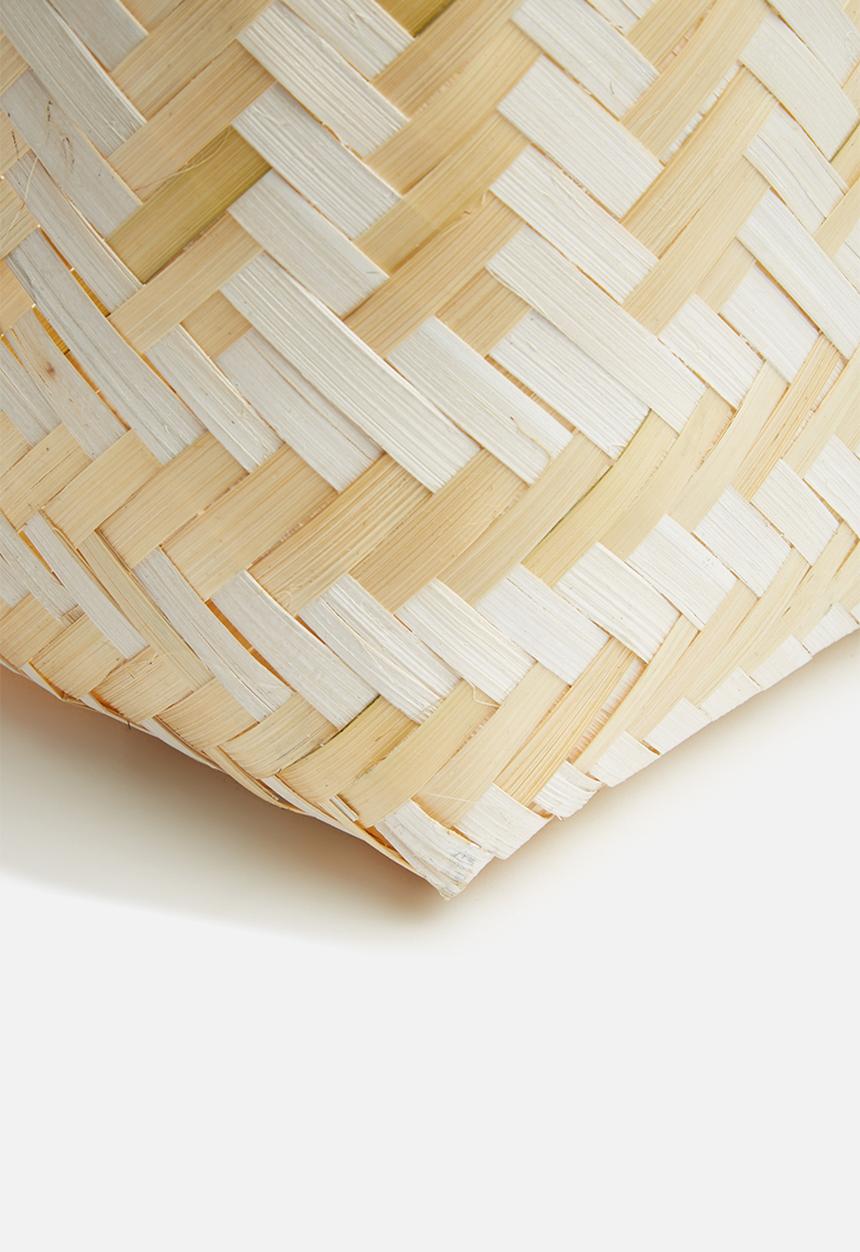 Sixth Floor - Small tango bamboo basket