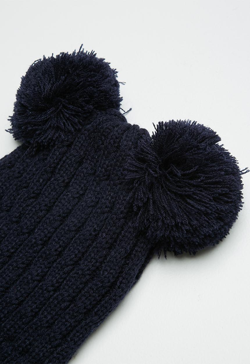 dailyfriday - Pom-pom ears beanie